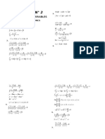 Problemas de Ecuaciones Diferenciales