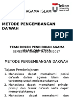 METODE PENGEMBANGAN DAKWAH