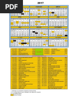 Allahabad High Court Calendar | PDF | Religious Holidays | Festival