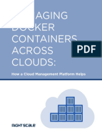 Managing Docker Containers Across Clouds White Paper by Rightscale
