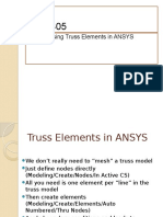 Truss Modeling