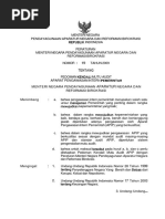 Download PERMENPAN No 19 Tahun 2009 tentang Pedoman Kendali Mutu APIP by bayu SN340399431 doc pdf