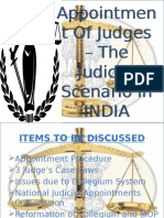 Judicial Appointments Process in India