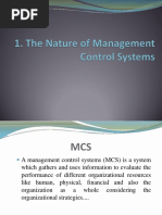 Nature of MCS