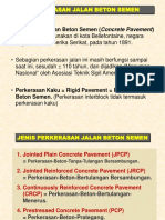 Perkerasan Jalan Beton Semen-Bu 2016