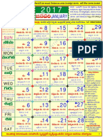 Telugu Calendar 2017 by LS Siddhanthi