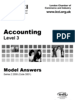 Accounting Level 3/series 2 2008 (Code 3001)