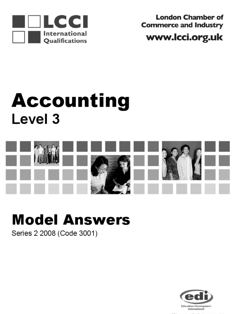 Accounting Level 3/series 2 2008 (Code 3001) | PDF | Dividend ...