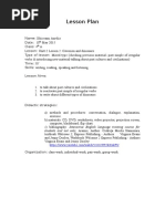 Lesson Plan 4th