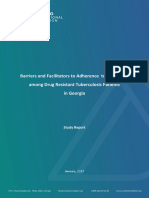 Factors Associated Adherence to TB Treatment in Georgia_Report_ENG