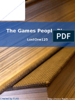 The Games People Play - LostOne125