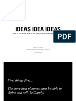 Ideas Idea Ideas