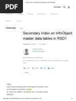 Secondary Index On InfoObject Master Data Tables in RSD1 - SAP Blogs