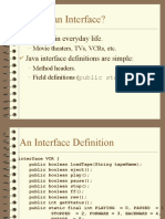 What Is An Interface?: Common in Everyday Life. Java Interface Definitions Are Simple
