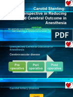 Dr ARDIYAN Carotid Stenting a New Perspective in Reducing Unexpected Cerebral Outcome in Anesthesia