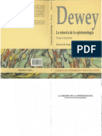 John Dewey - La Miseria de La Epistemologia Ensayos de Pragmatismo.pdf