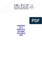 Annexe A-2 - Specifications Techniques