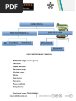 Organigrama La Guarapera