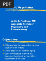 Geriatric Psychiatry