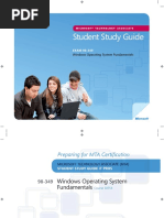 98-349-Windows OS Fundamentals - Study-Guide PDF