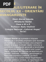 Curente culturale