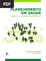 Livro Planejamento Em Saude Carmem Teixeira