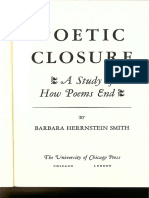 Barbara Smith - Poetic closure