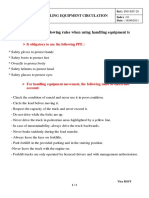 Eng Circulation Des Engins de Manutention