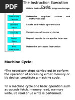 Machine Cycles