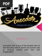 Anectode Text