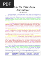 Hector's Transformation in HFTWP | PDF | Paragraph | Essays