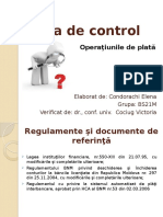 Fişa de Control Audit