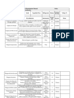 Plan de Mantenimiento de Los Equipos Carrier