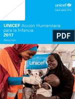 Acción Humanitaria para la Infancia 2017 (Resumen)