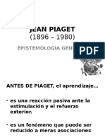Clase 04 - Piaget - Epistemologia Genetica