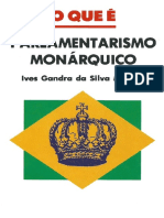 O Que é Parlamentarismo Monárquico - Ives Gandra Da Silva Martins
