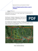 El Nuevo Aeropuerto de Bogotá Podría Afectar Zona de Humedales de La Sabana