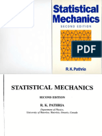 Pathria R.K. Statistical Mechanics (2ed., 1996) (ISBN 0750624698) (KA) (600dpi) (L) (T) (542s) - PT