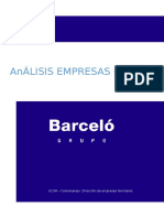 Grupo Barceló - Analisis Empresa Familiar