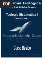 Teologia Sistemática I - (Deus e Cristo)