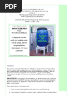 Projeto Experimental de Capta Agua