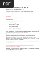 INJEÇÃO ELETRÔNICA Multec 700 - TBI - EFI.doc