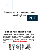 Sensores y Transmisores Analógicos