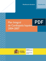 Plan Integral de Cardiopatía Isquémica PDF
