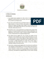Decreto Ejecutivo No 23 Reformas Al Reglamento para La Aplicación Del Regímen Del ISSS