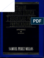 Perez Millos Samuel - Exegesis y Bosquejos Romanos