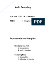 Audit - Sampling - CH 13 & 15