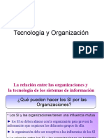 Tecnología y Organización