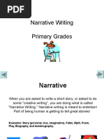 Writing Narrative Primary