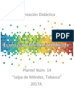 Secuencia Didactica 2017A Ecologia y Medio Ambiente